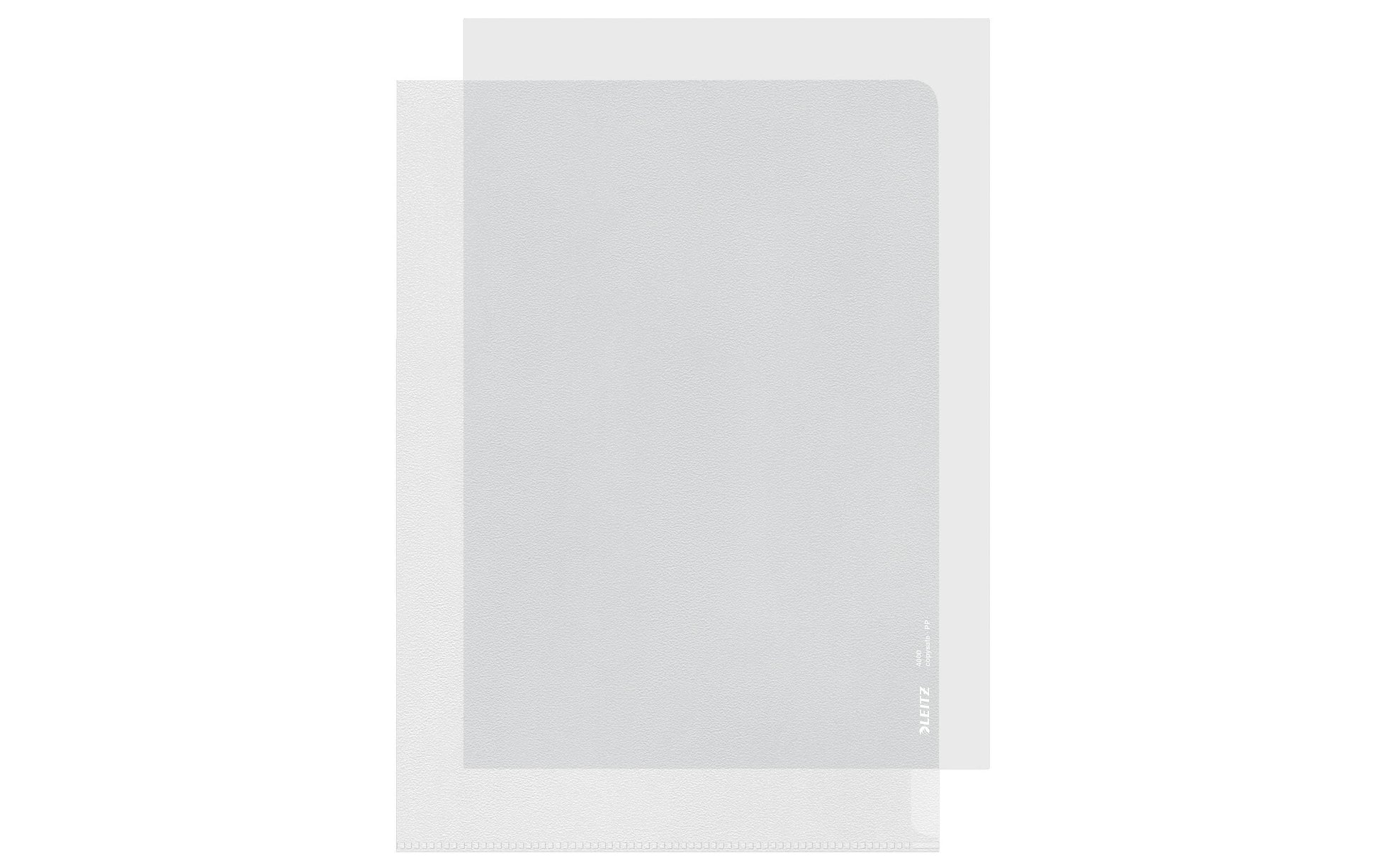 Leitz Sichtmappe A4 – transparent, Polypropylen, 100er-Pack