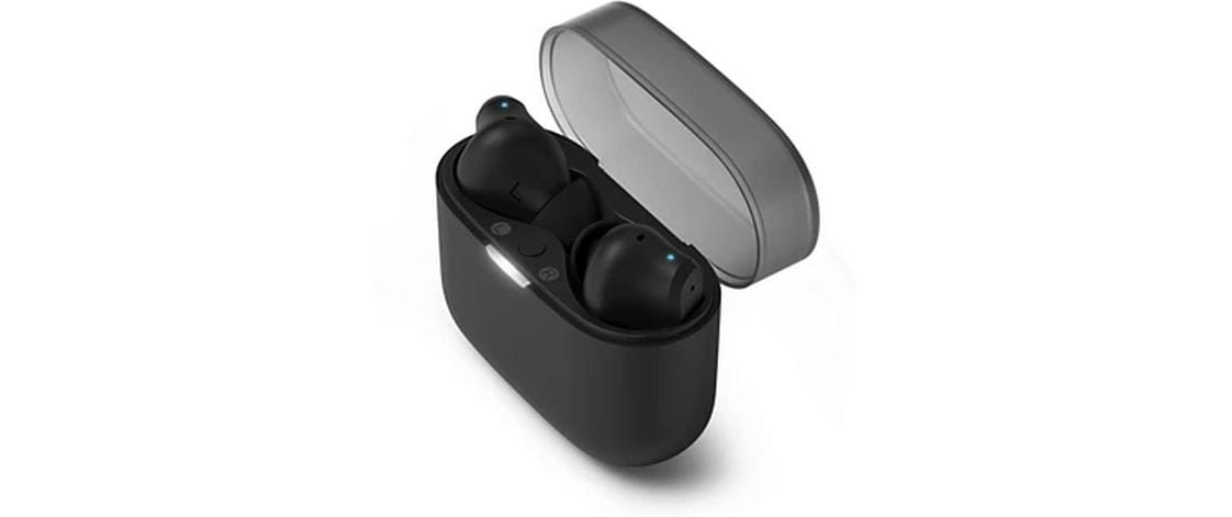 Philips TAT2000BK/00 – True Wireless In-Ear Kopfhörer – Bluetooth, IPX4 – Schwarz – bis 32 h