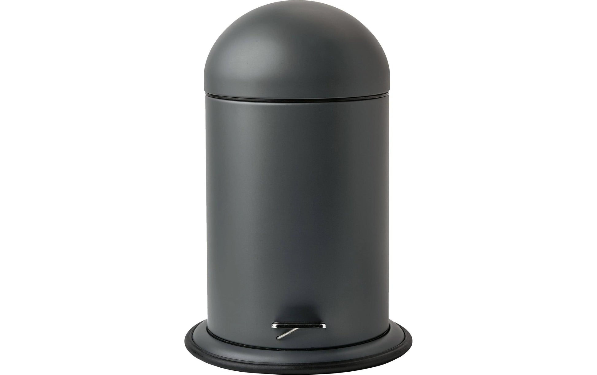 Aquanova Tisch-Abfallbehälter Ona – 3 l – Metall, Dunkelgrau – Ø 220 × H 340 mm