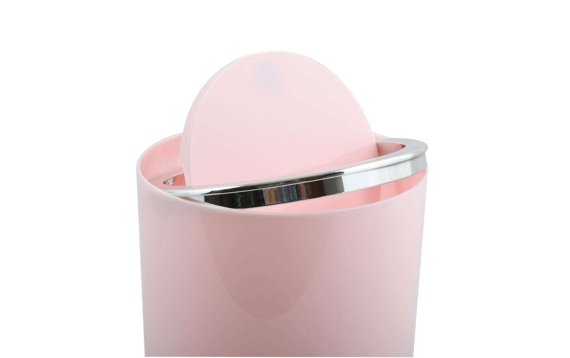 MSV Kosmetikeimer – 6 l – Kunststoff (PP), rund – rosa