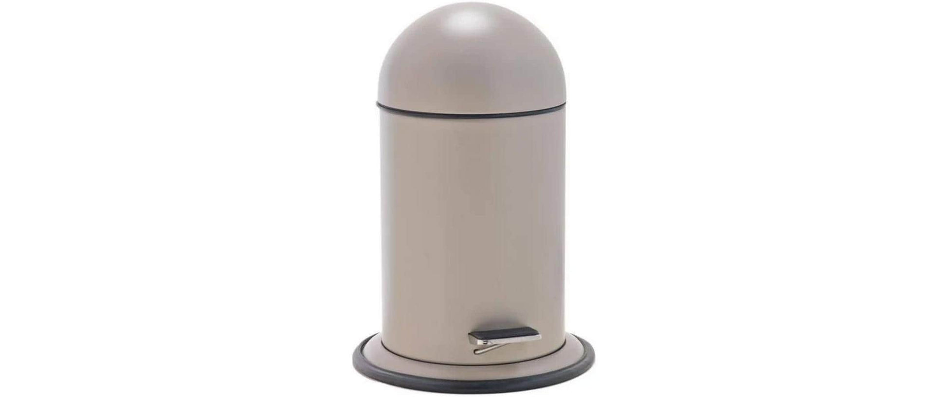 Aquanova Tisch-Abfallbehälter Ona – 3 l – Metall, beige – Ø 220 × H 340 mm