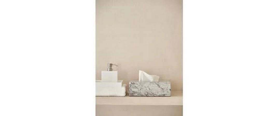 Aquanova Seifenschale Moon – Polyresin, 13,5×8,8×2 cm, Beige