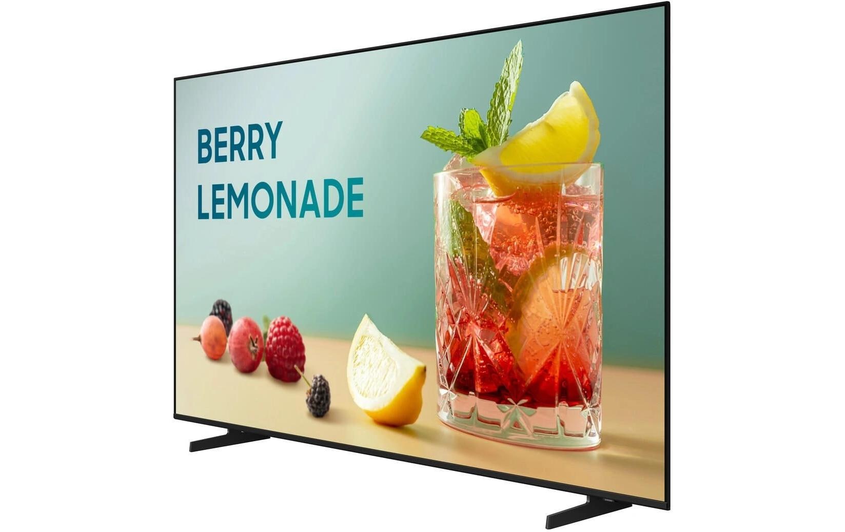 Samsung 4K Ultra HD Smart-TV – Flach, Silber