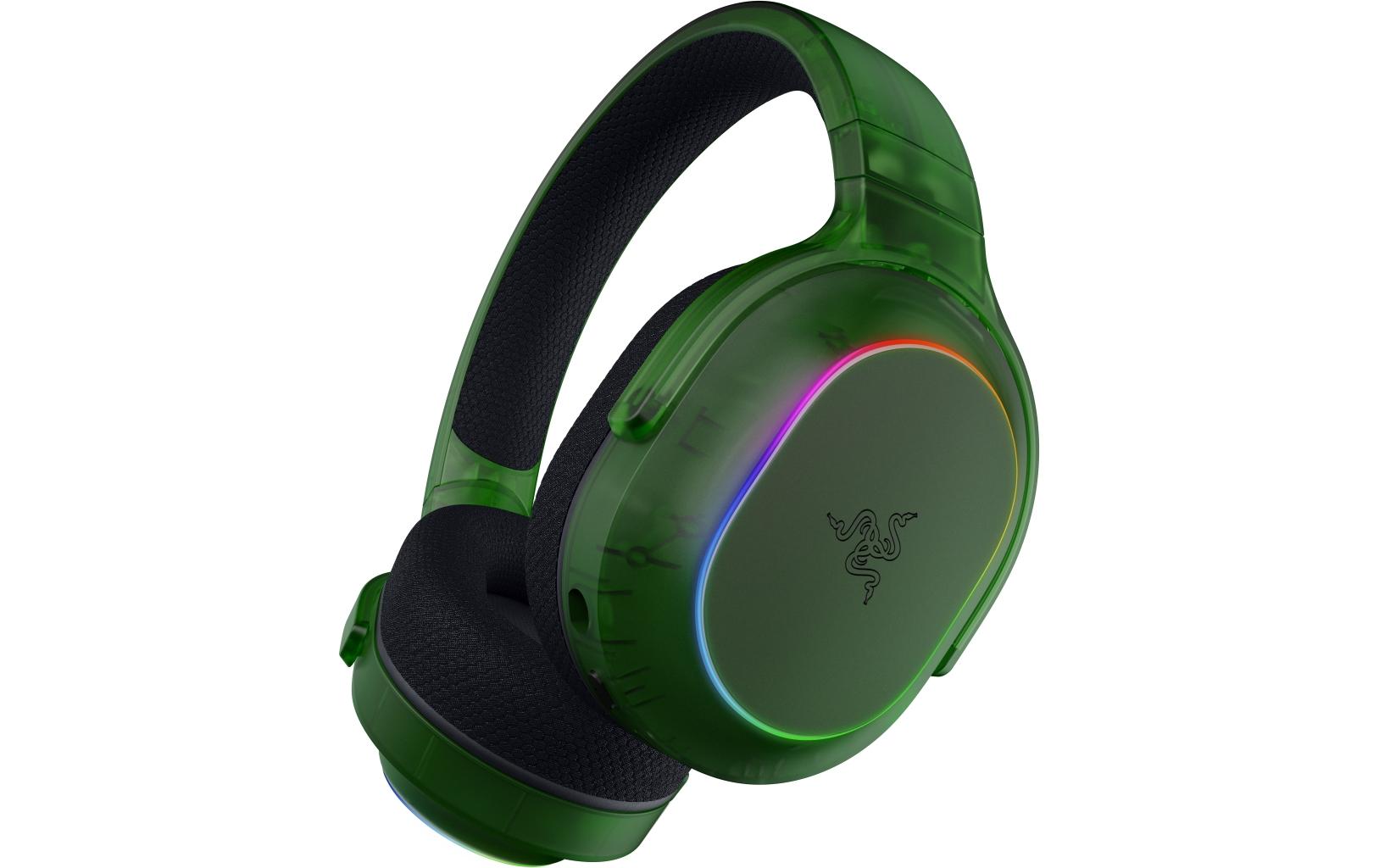 Razer Barracuda X – Kabelloses Over-Ear Gaming-Headset – Surround-Sound, abnehmbares Mikrofon – Grün