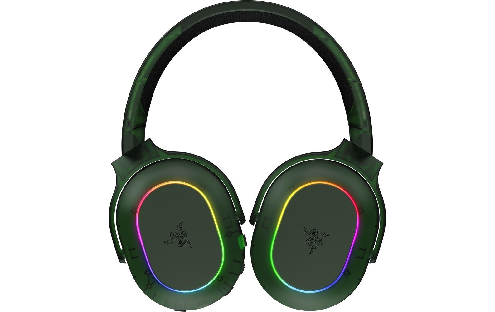 Razer Barracuda X – Kabelloses Over-Ear Gaming-Headset – Surround-Sound, abnehmbares Mikrofon – Grün