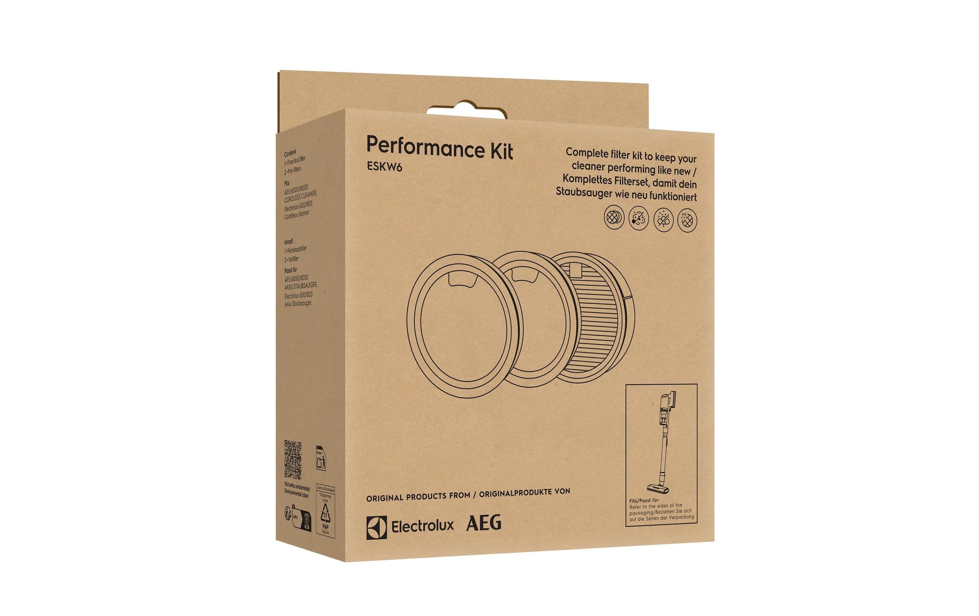 Electrolux Ersatzfilter SKW6 Performance Kit