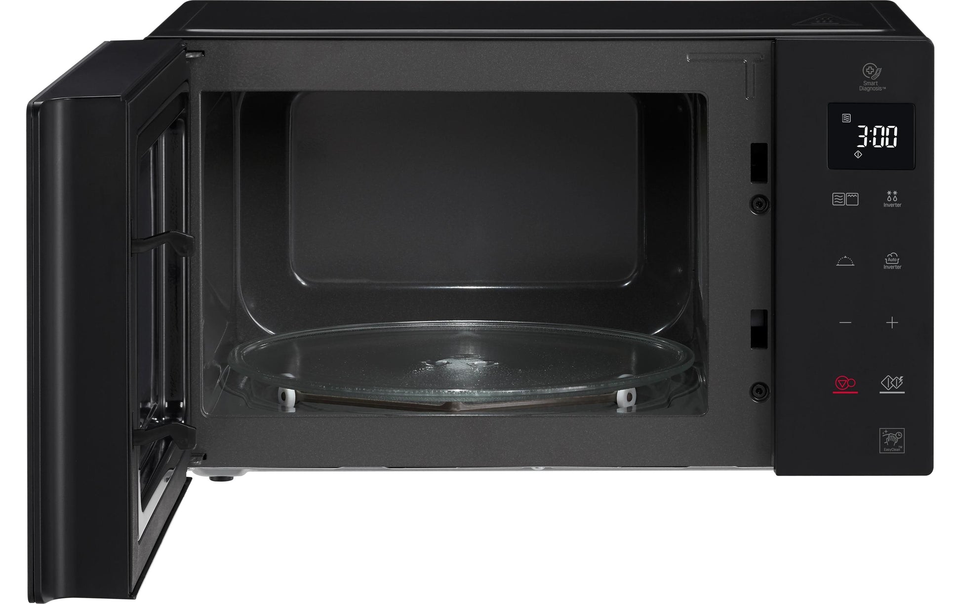 LG Kombi-Mikrowelle MH6535GIB – 25 l, Grill & Inverter, 1150 W – Schwarz