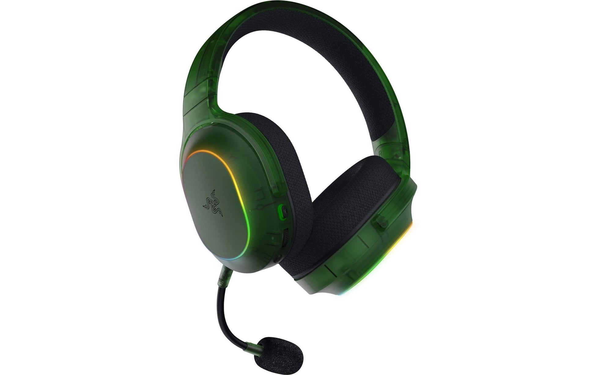 Razer Barracuda X – Kabelloses Over-Ear Gaming-Headset – Surround-Sound, abnehmbares Mikrofon – Grün