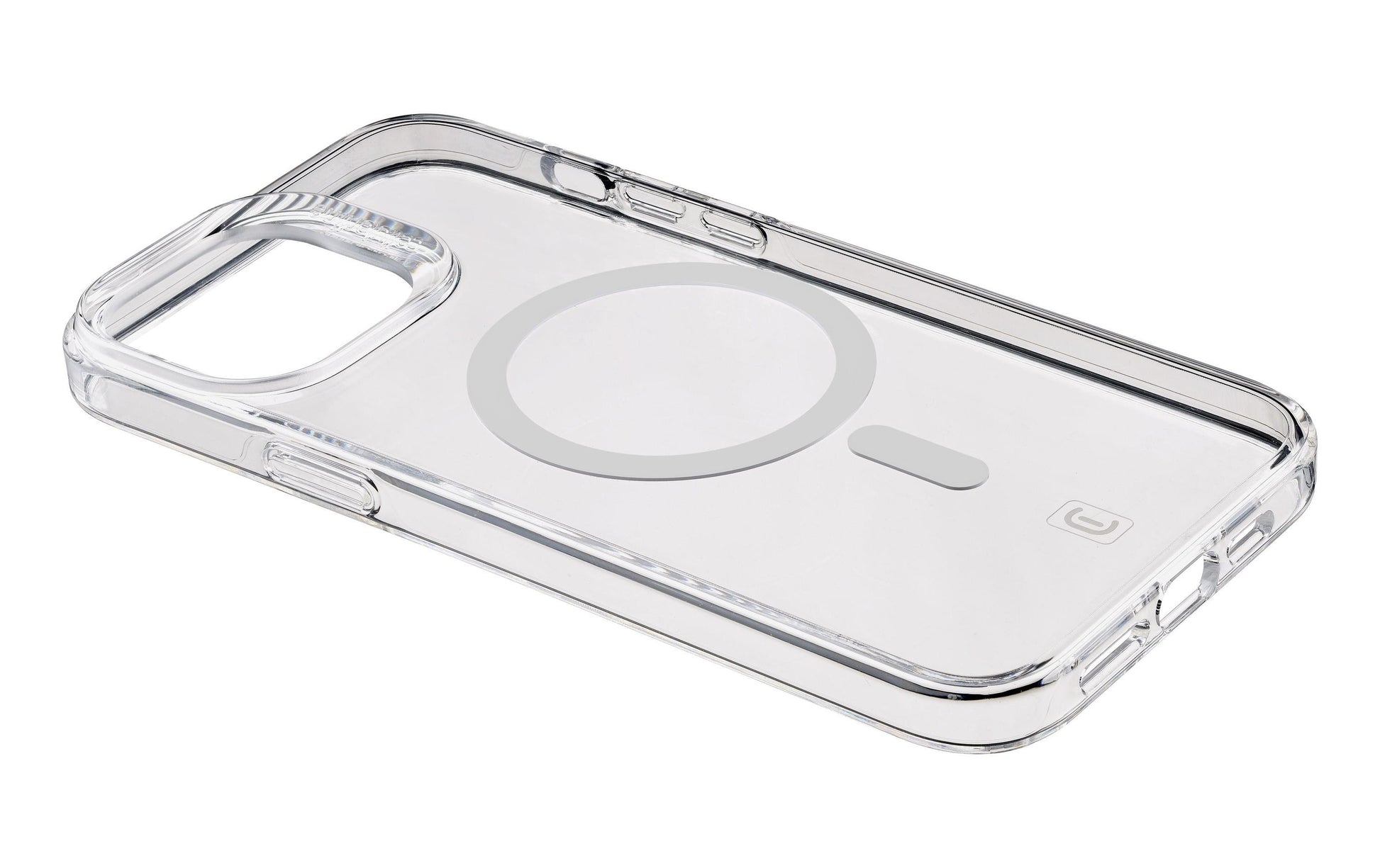 Cellularline Gloss Backcover für Apple iPhone 15 Pro Max mit MagSafe, Kunststoff, Transparent