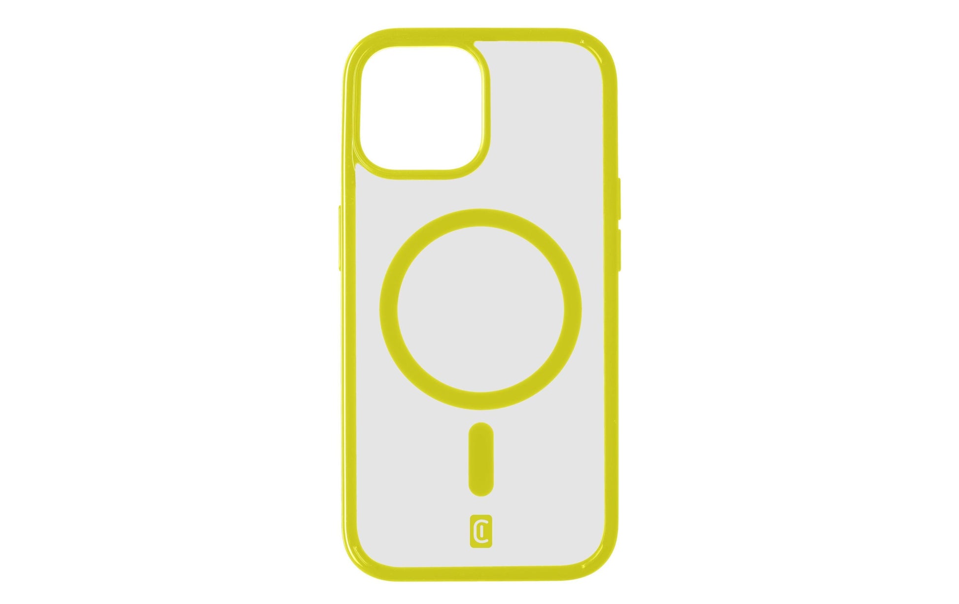 Cellularline Backcover Gloss – für Apple iPhone 15 – grün – MagSafe-kompatibel