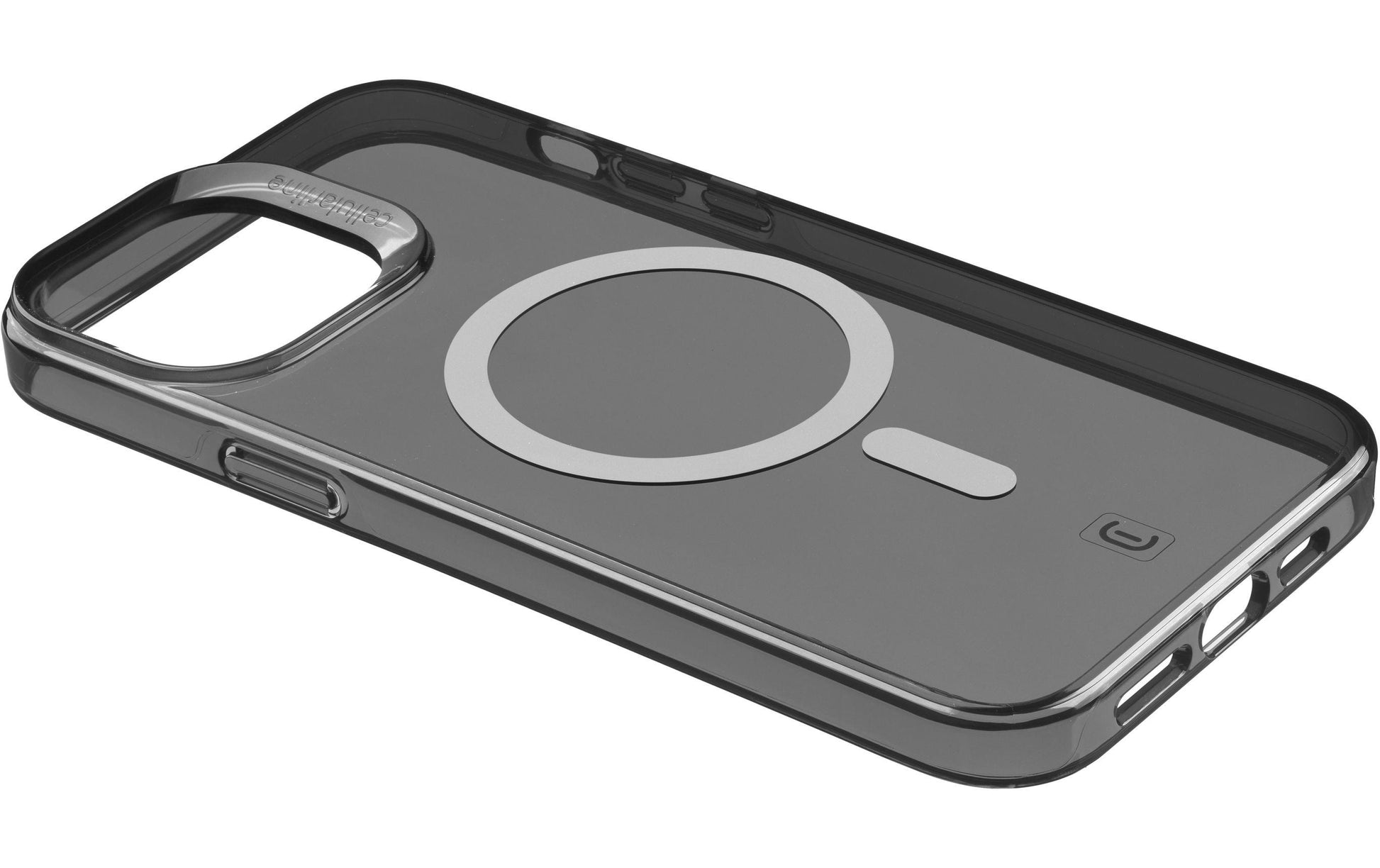 Cellularline Gloss Backcover – für Apple iPhone 15 Plus, MagSafe, Kunststoff, Schwarz