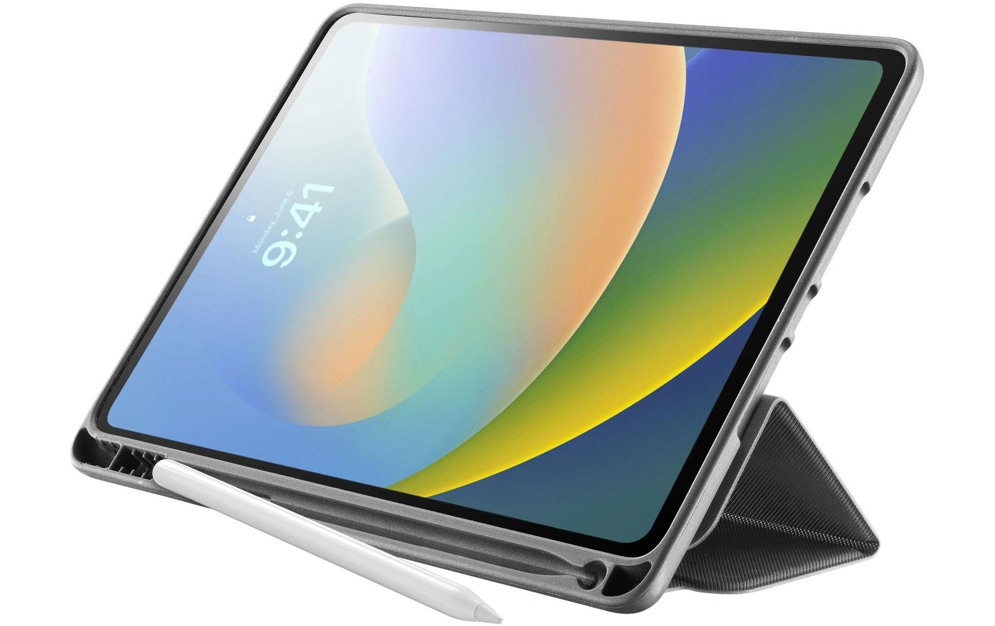 Cellularline Folio Case iPad Notebook-Schutzhülle – für Tablets bis 11", Stoßschutz, Kunstleder, Schwarz