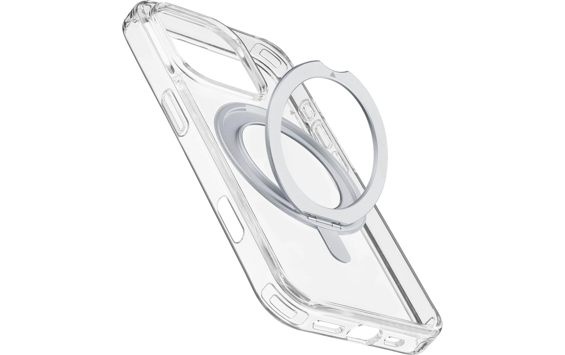 Cellularline Backcover – für Apple iPhone 16 Pro – transparent, MagSafe-kompatibel