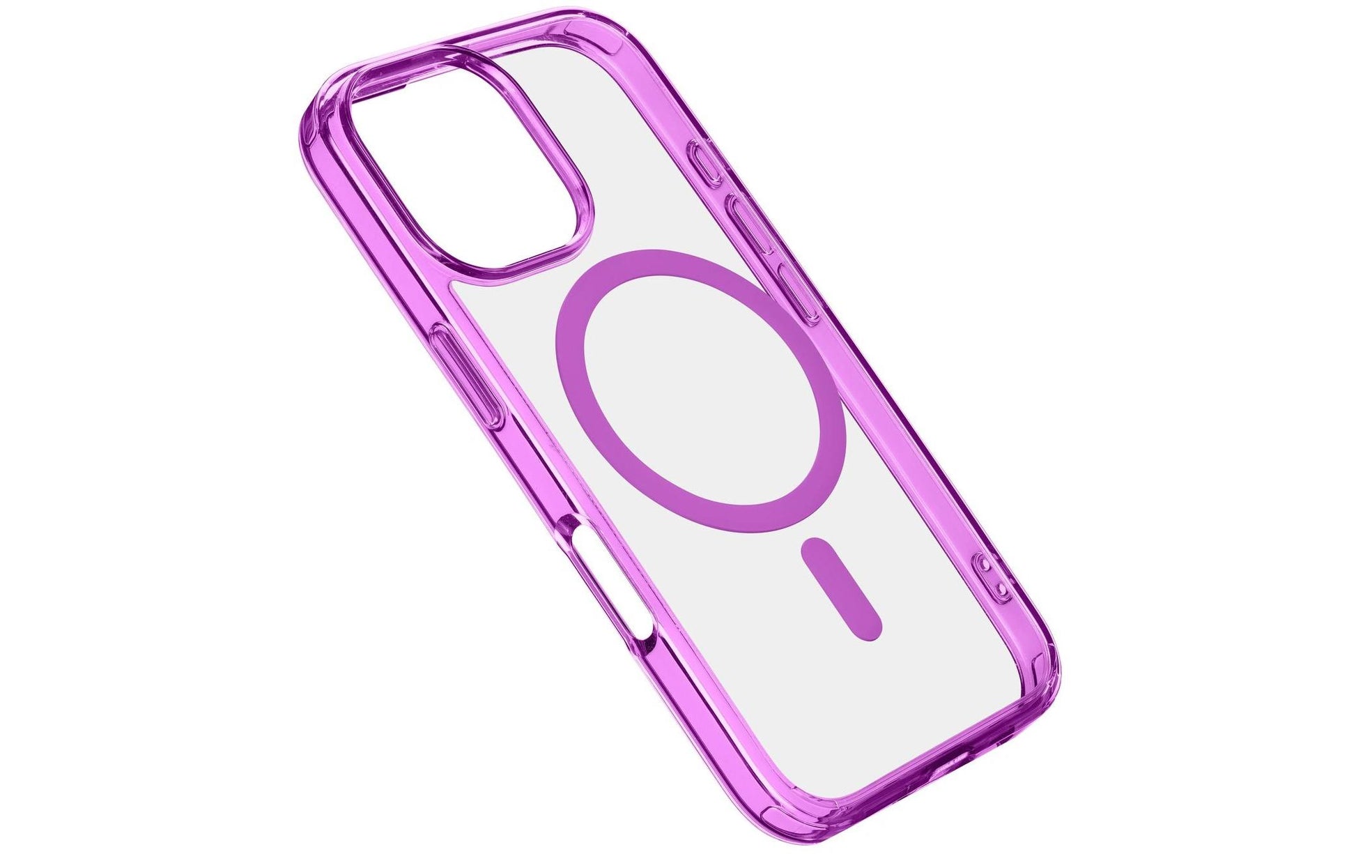 Cellularline Backcover Iconic – für Apple iPhone 16 Pro – rosa – MagSafe-kompatibel