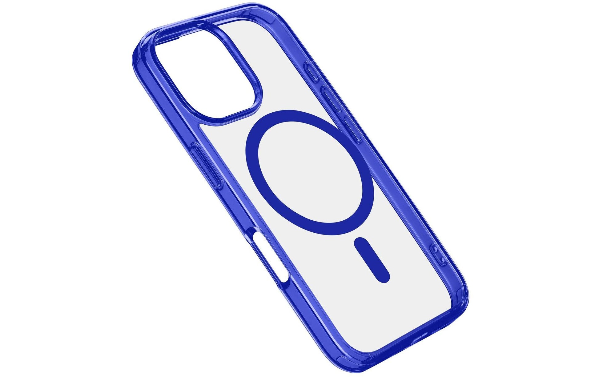 Cellularline Iconic – Backcover – für Apple iPhone 16 Pro, MagSafe, Kunststoff, Blau