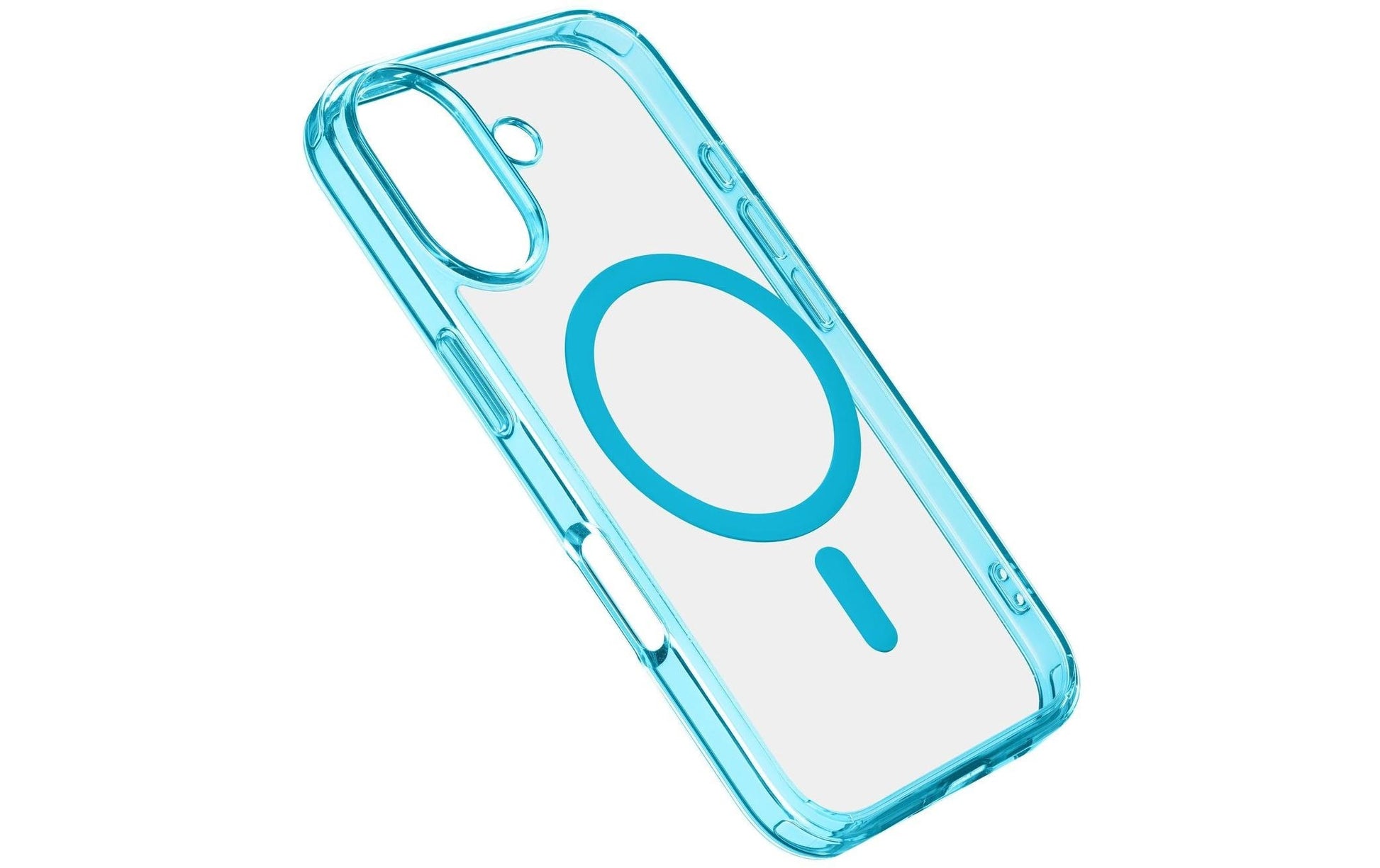 Cellularline Backcover – für Apple iPhone 16 Plus – hellblau – MagSafe-kompatibel