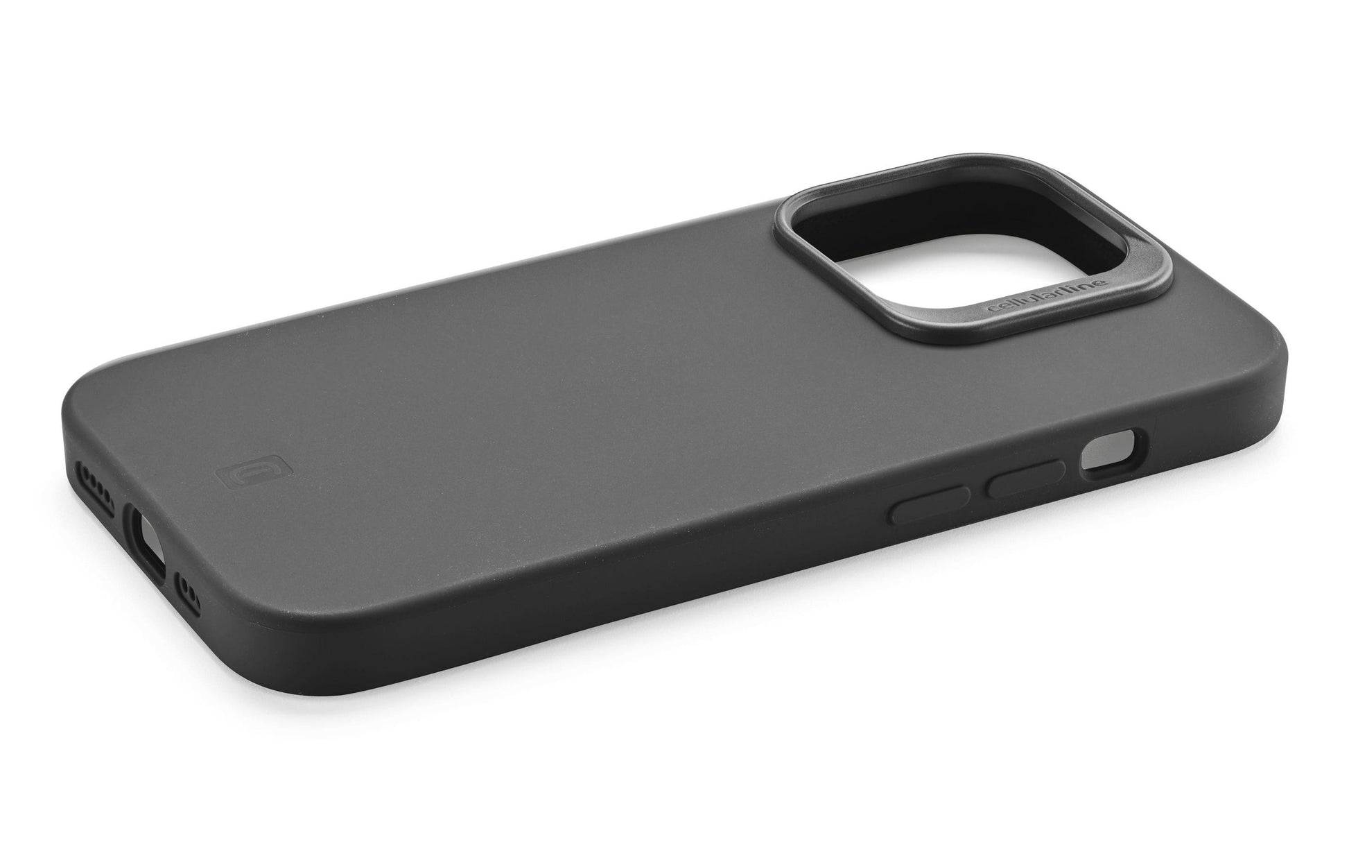 Cellularline Sensation+ Backcover – für Apple iPhone 15 Pro, Silikon, Schwarz