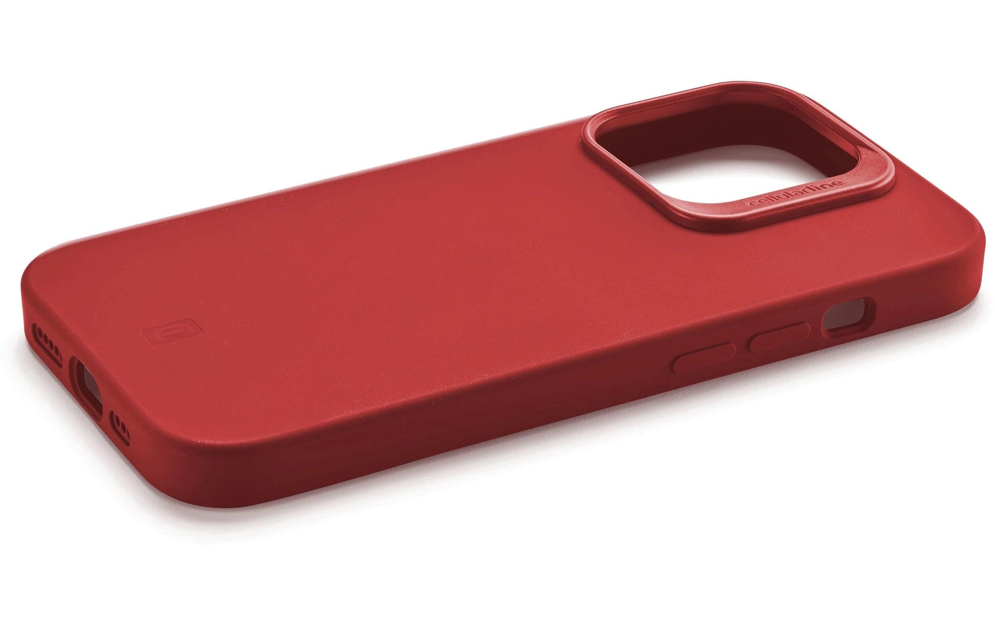Cellularline Backcover Sensation+ – für Apple iPhone 15 – Rot – Silikon