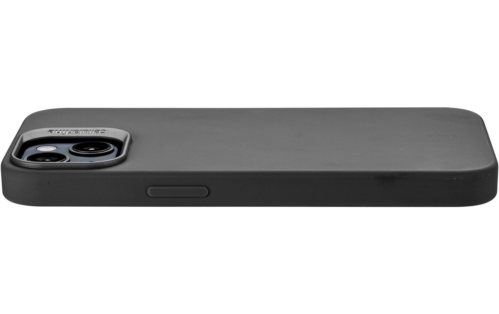 Cellularline Sensation+ Backcover – für Apple iPhone 15 Plus, Silikon, Schwarz