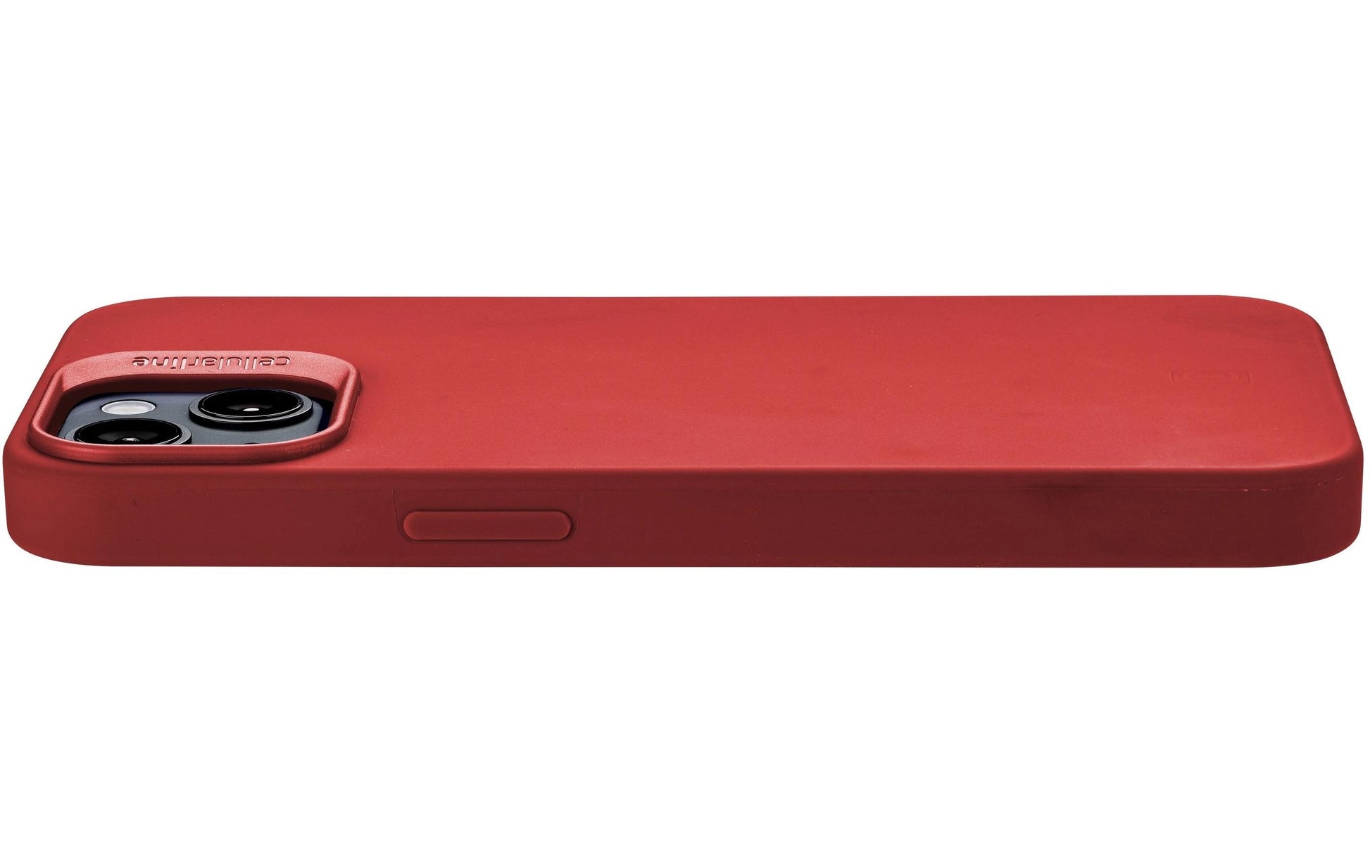 Cellularline Backcover Sensation+ – für Apple iPhone 15 – Rot – Silikon