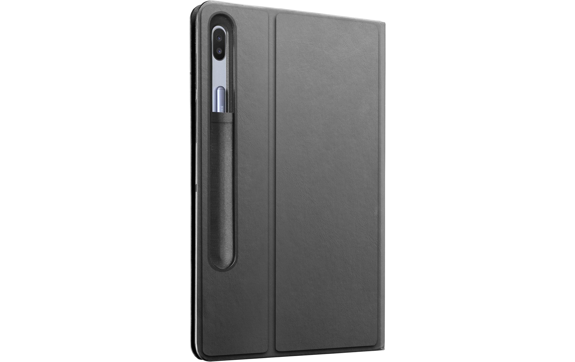 Cellularline Folio Case Tab Tablet- & Notebook-Tasche – für Galaxy Tab S9 FE+ (12,4"), Kunstleder, Schwarz