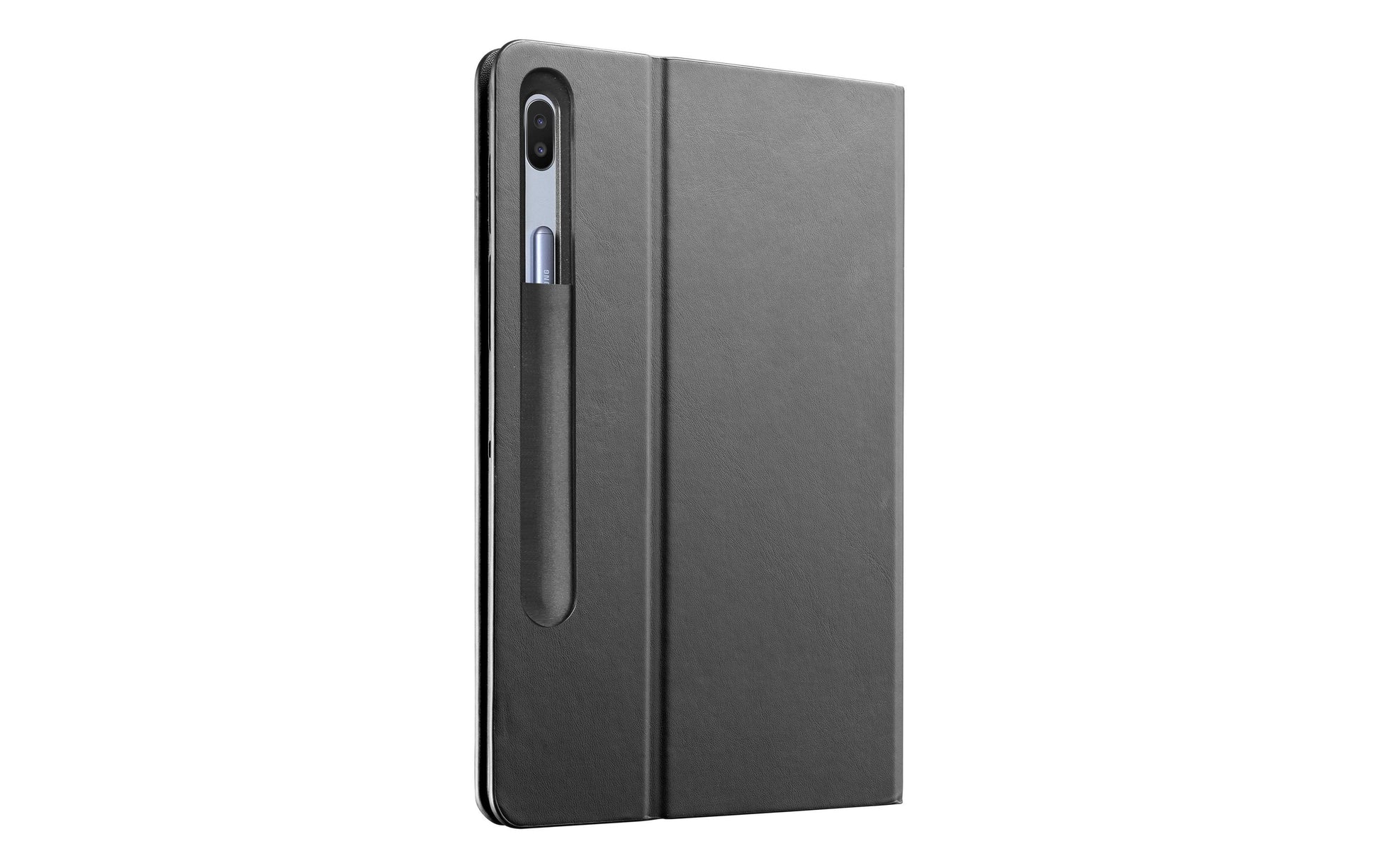 Cellularline Notebook-Schutzhülle – für Galaxy Tab S8, 11", Kunstleder, Schwarz