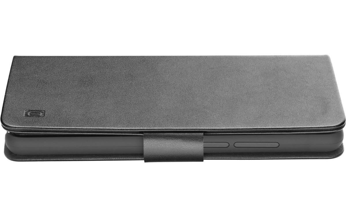 Cellularline Booklet-Hülle – für Apple iPhone 15 Plus – schwarz – Kunstleder