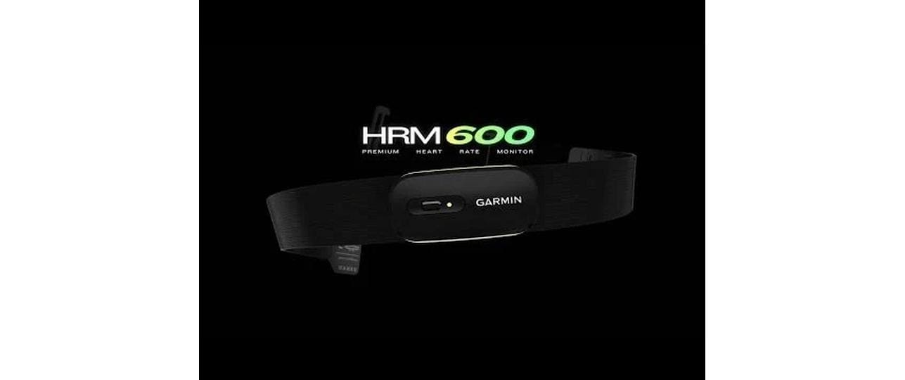 Garmin HRM 600 – Brustgurt, Schwarz