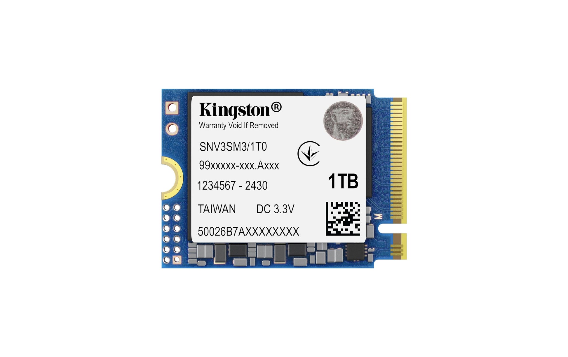 Kingston 1000GB NV3 M.2 – M.2 2230, Schreibgeschwindigkeit 4'000 MB/s