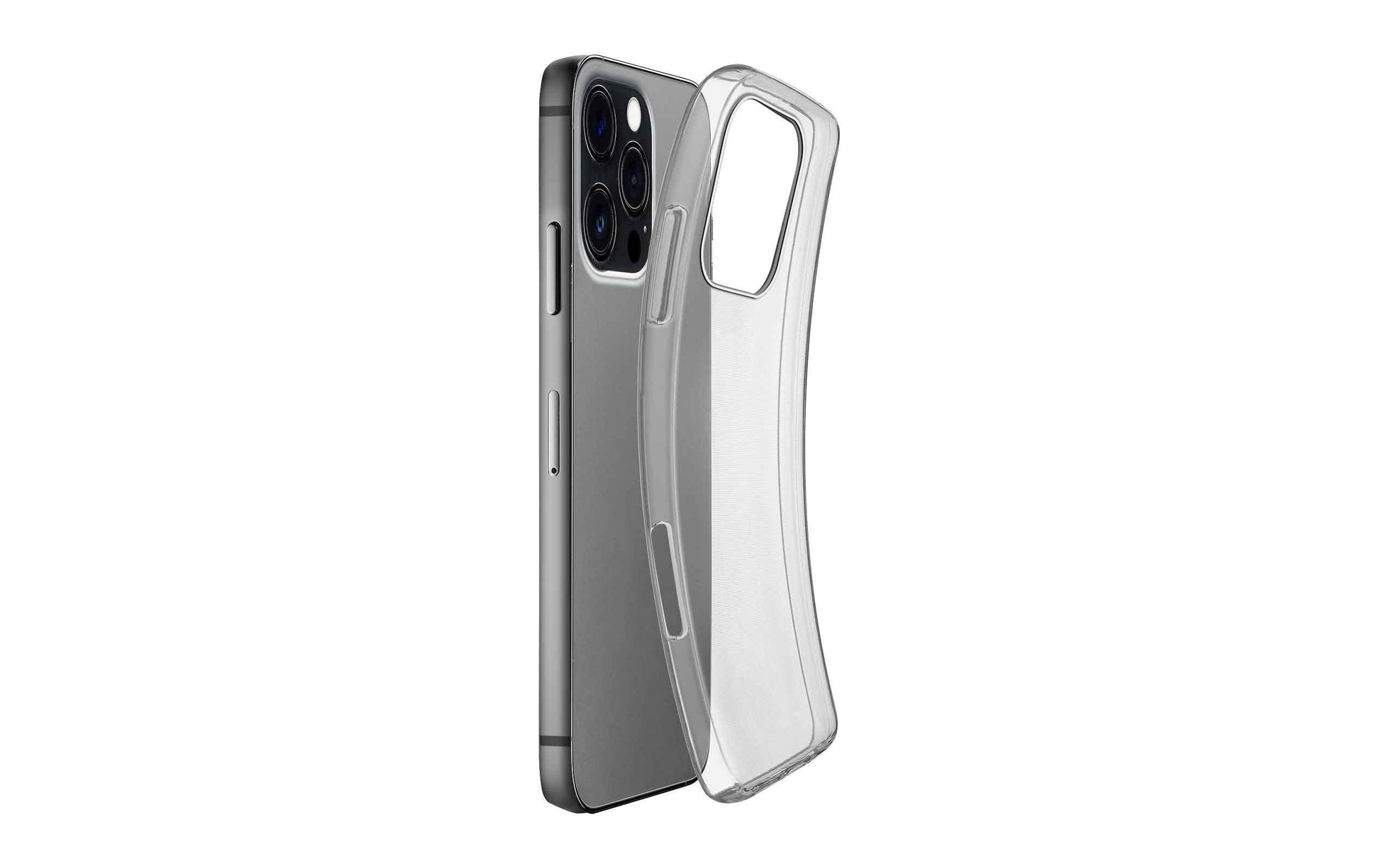 Cellularline Backcover – für Apple iPhone 16 Pro Max – transparent – TPU