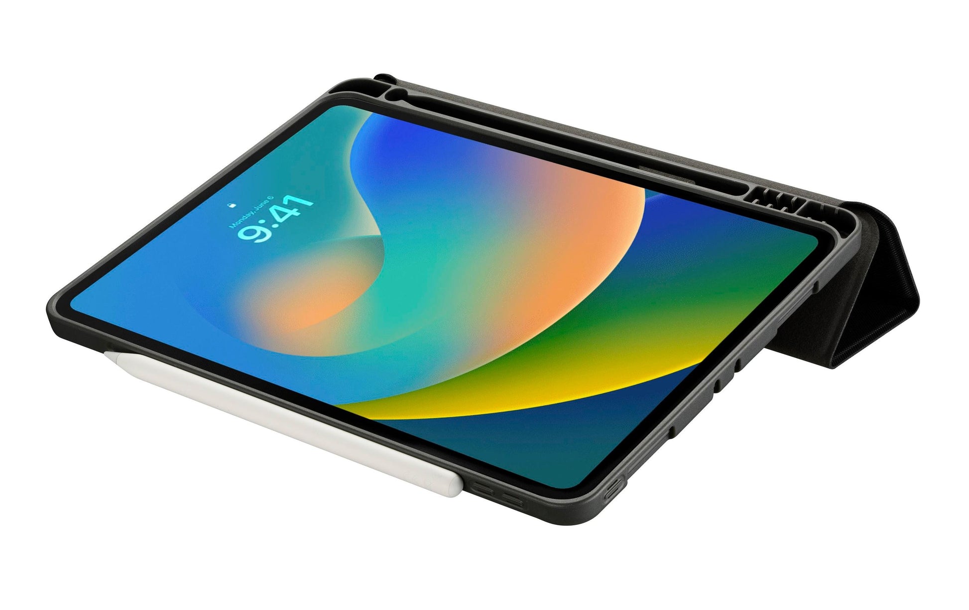 Cellularline Folio Case iPad Notebook-Schutzhülle – für Tablets bis 11", Stoßschutz, Kunstleder, Schwarz