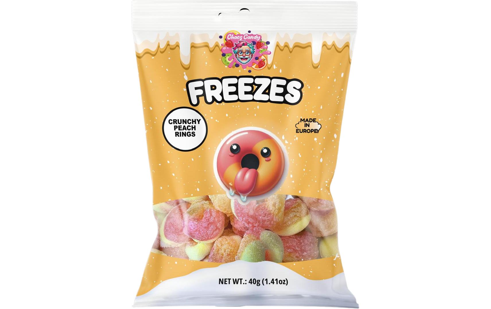 Freezes Gummibonbons – Pfirsich – 40 g