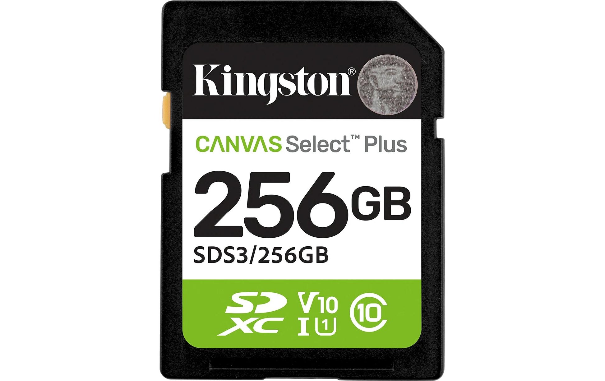 Kingston Technology Kingston Canvas Select Plus Gen 3 Speichergerät – 256 GB, UHS-I, 150 MB/s