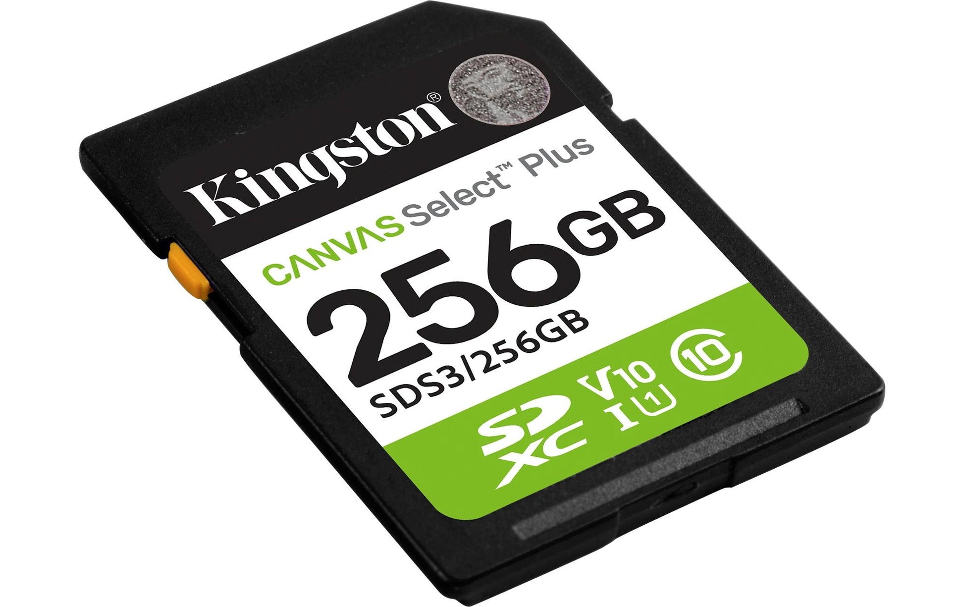 Kingston Technology Kingston Canvas Select Plus Gen 3 Speichergerät – 256 GB, UHS-I, 150 MB/s