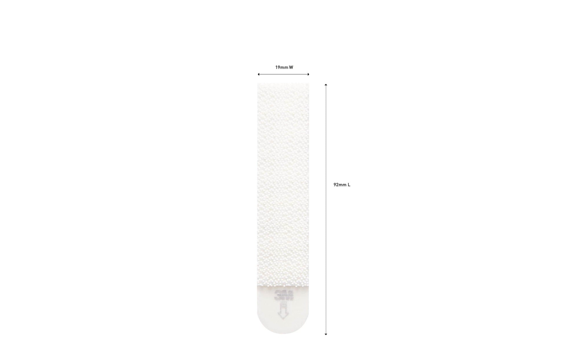 Command Montagestreifen – weiss, bis 7 kg, 6 Paar, wasserfest
