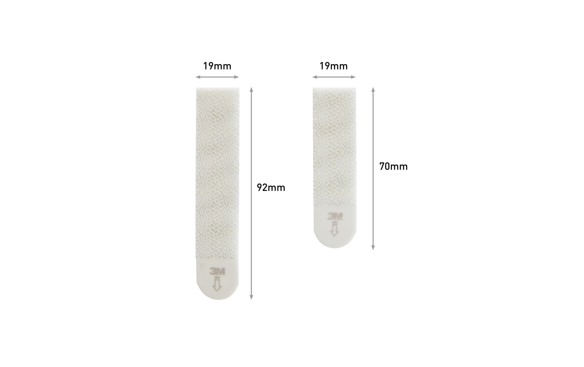 3M Montagepad – Weiss, bis 5,4 kg, 12 Stk.