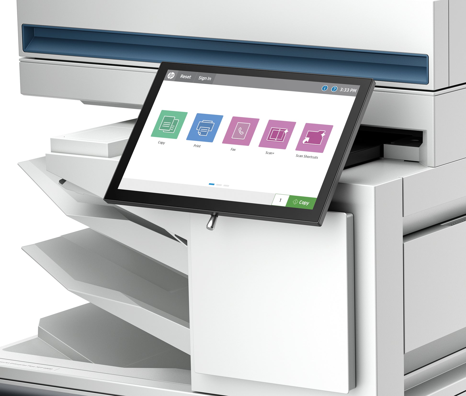 HP COLOR LASERJET ENTPR FLOW 6800ZFSW – Farbiges Laser-MFP