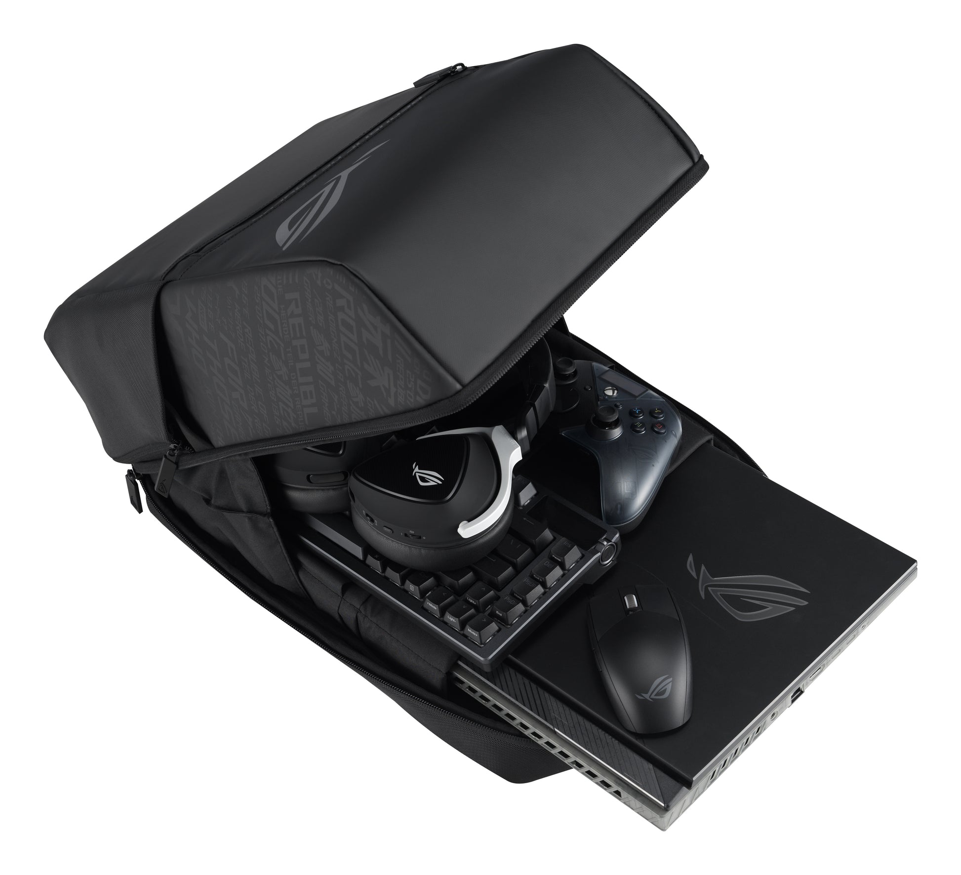 ASUS Notebook-Rucksack 16" – wasserabweisend, kratzresistent – Schwarz
