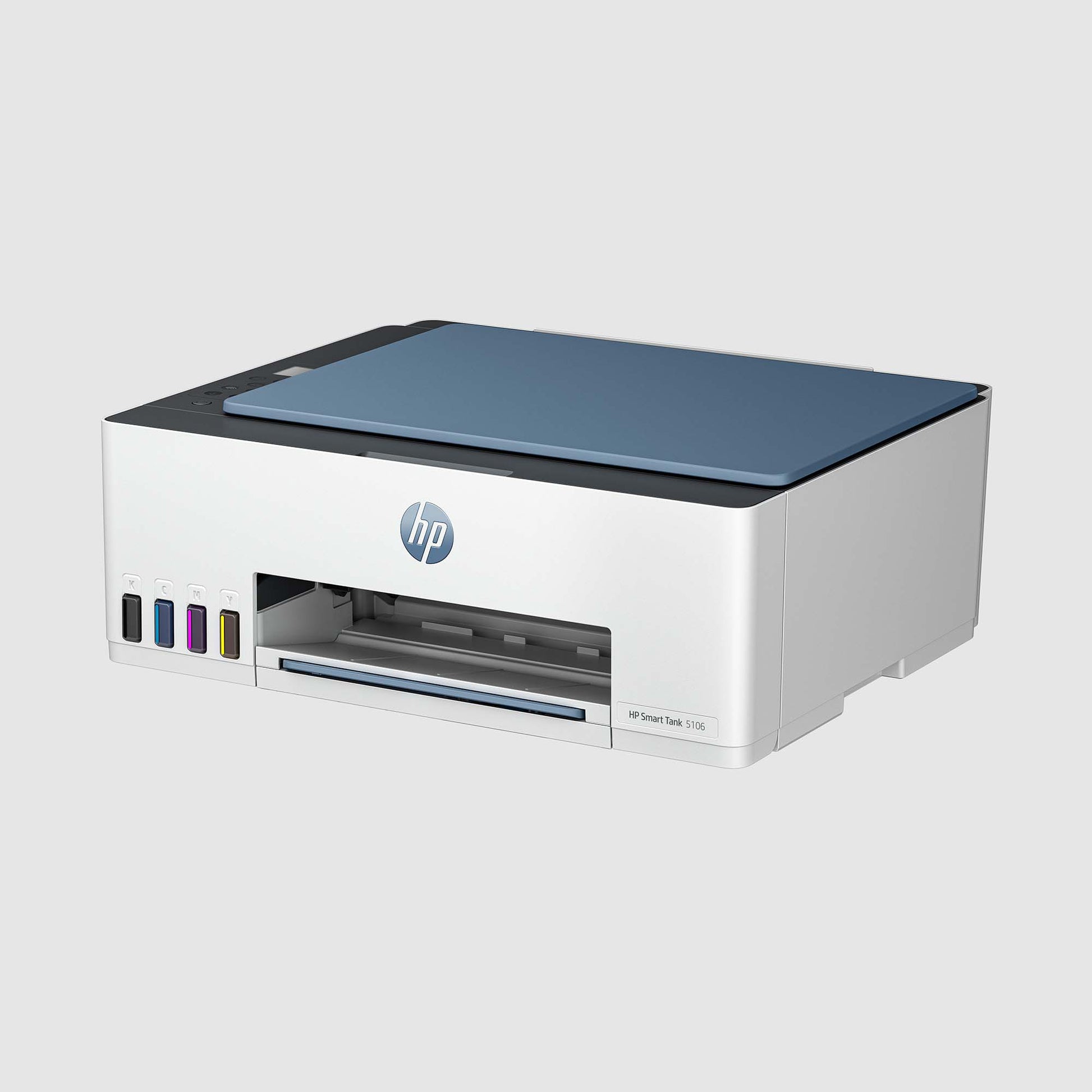 HP Smart Tank 5106 All-in-One – Farbtintenstrahl-Multifunktionsdrucker, A4, 3-in-1, Duplex, WLAN, AirPrint