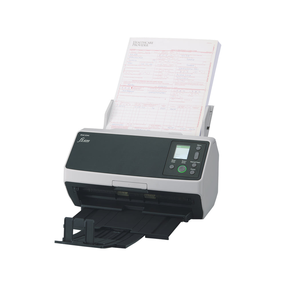 Ricoh fi-8190 – Einzugsscanner, A4, Duplex, 90 ppm, ADF 100 Blatt, LAN
