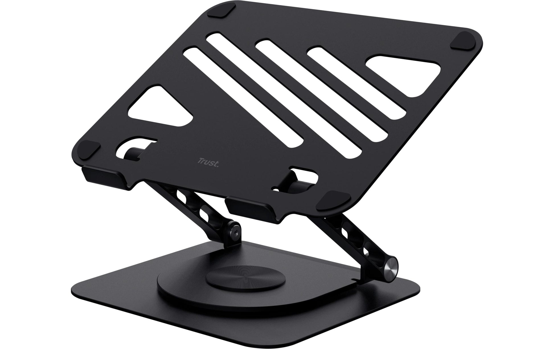 Trust Zeff Laptop-Ständer – für Notebooks bis 16", Metall, Schwarz