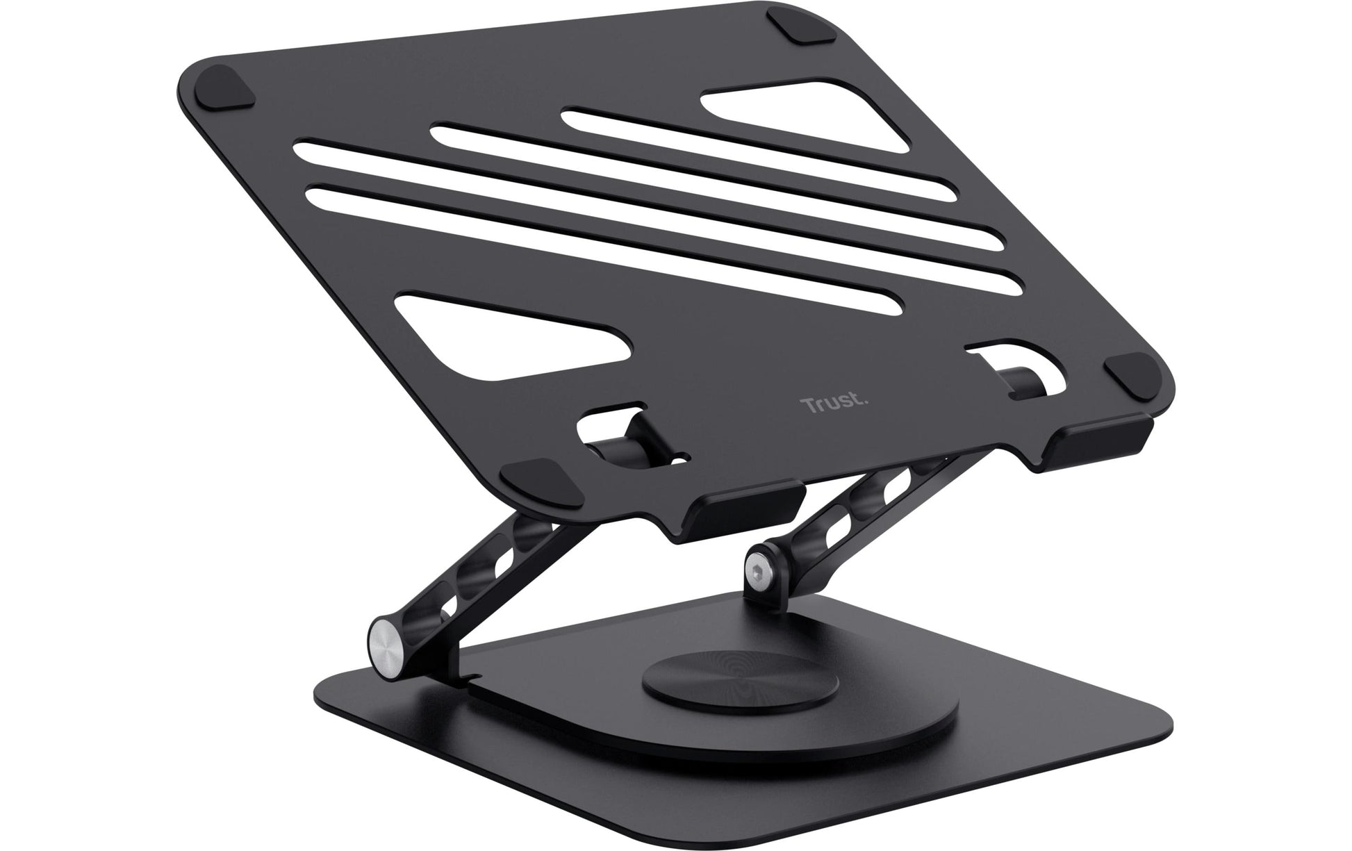 Trust Zeff Laptop-Ständer – für Notebooks bis 16", Metall, Schwarz