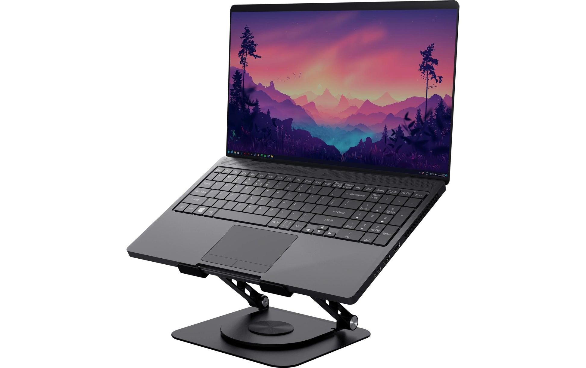 Trust Zeff Laptop-Ständer – für Notebooks bis 16", Metall, Schwarz