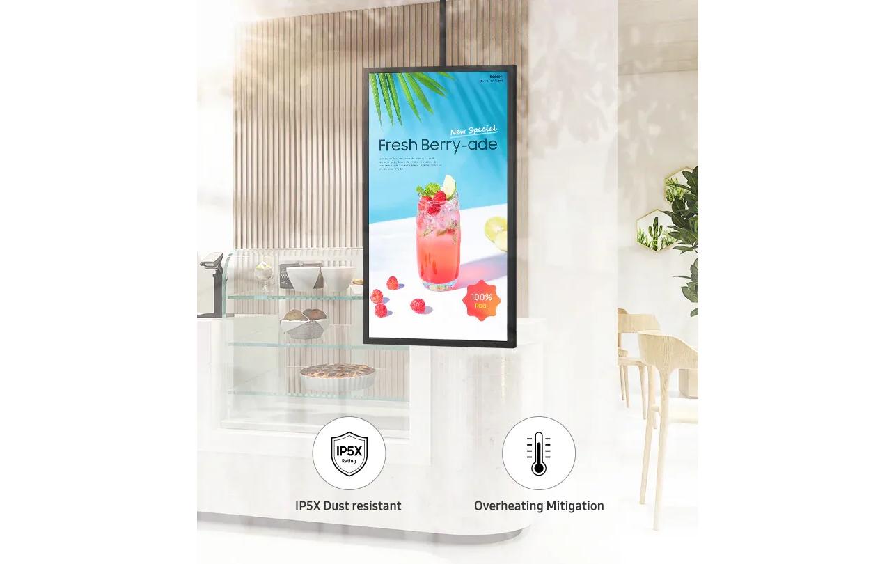 Samsung OM32DX – Signage-Display, 32", Full HD, 2000 cd/m², 24/7