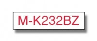 Brother Schriftband – 12 mm × 8 m, weiss, rot