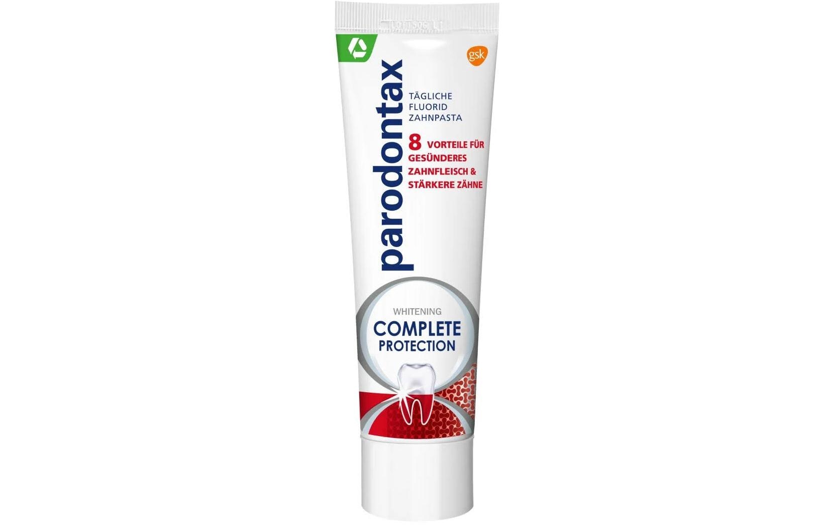 Parodontax Zahnpasta – Whitening, mit Fluorid – 75 ml