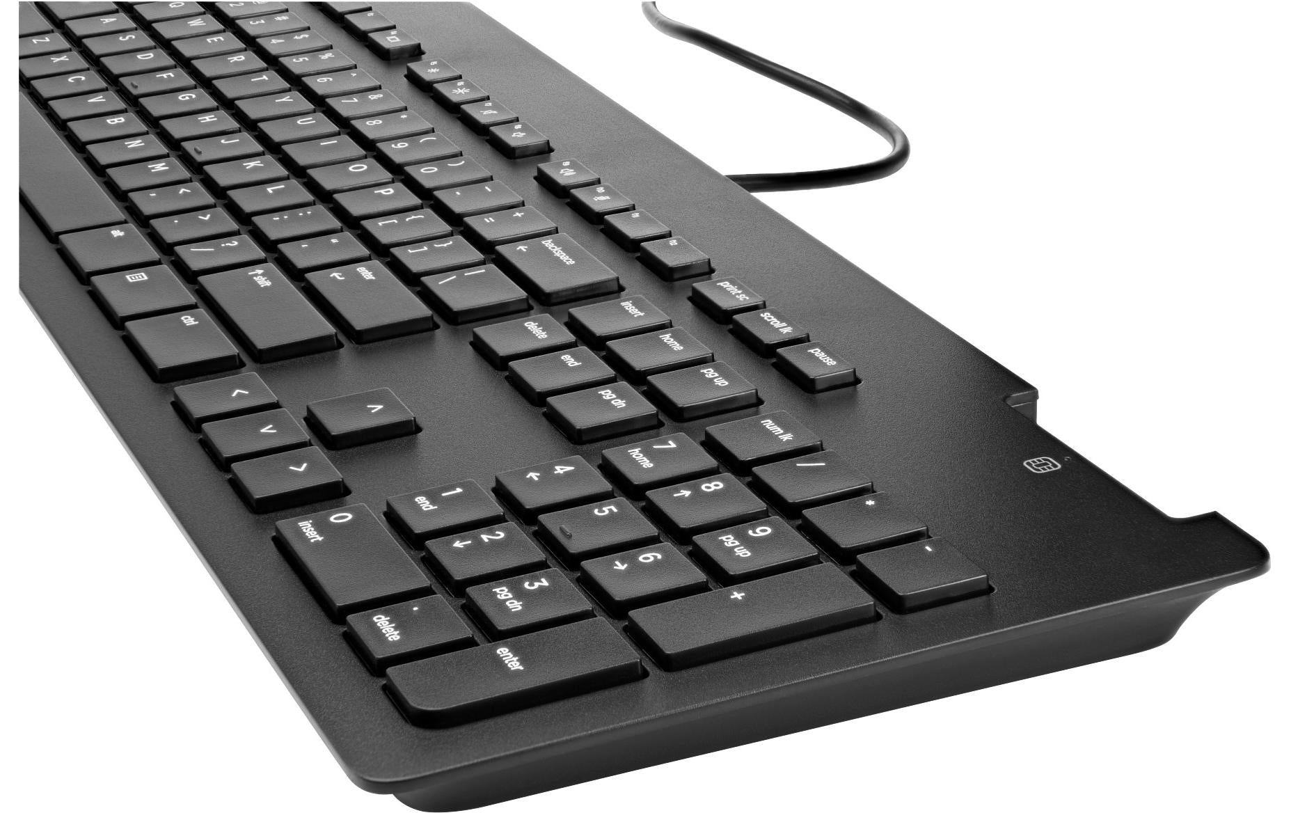 HP Slim v2 – Tastatur, kabelgebunden (USB-A), mit Smartcard-Leser