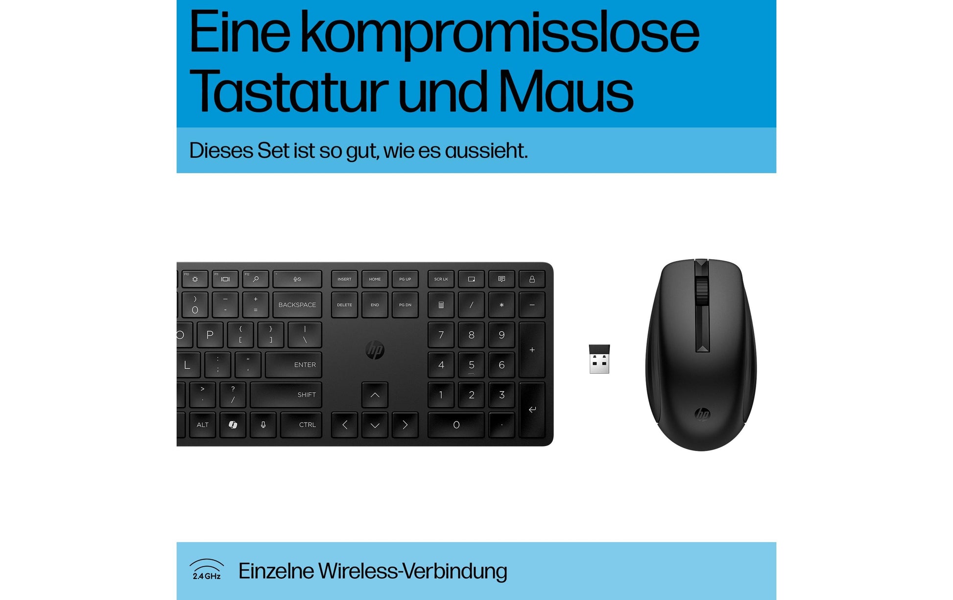 HP 655 – Tastatur, kabellos