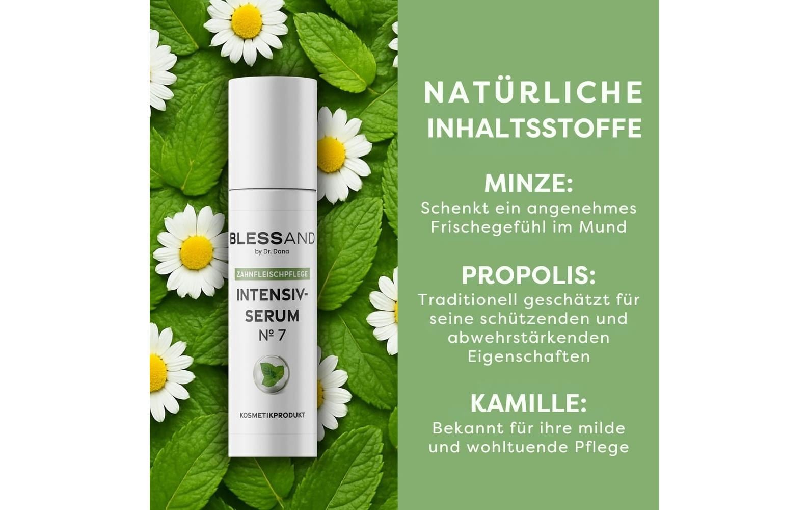 Blessand Mundspülung – für Zahnfleischschutz – 10 ml
