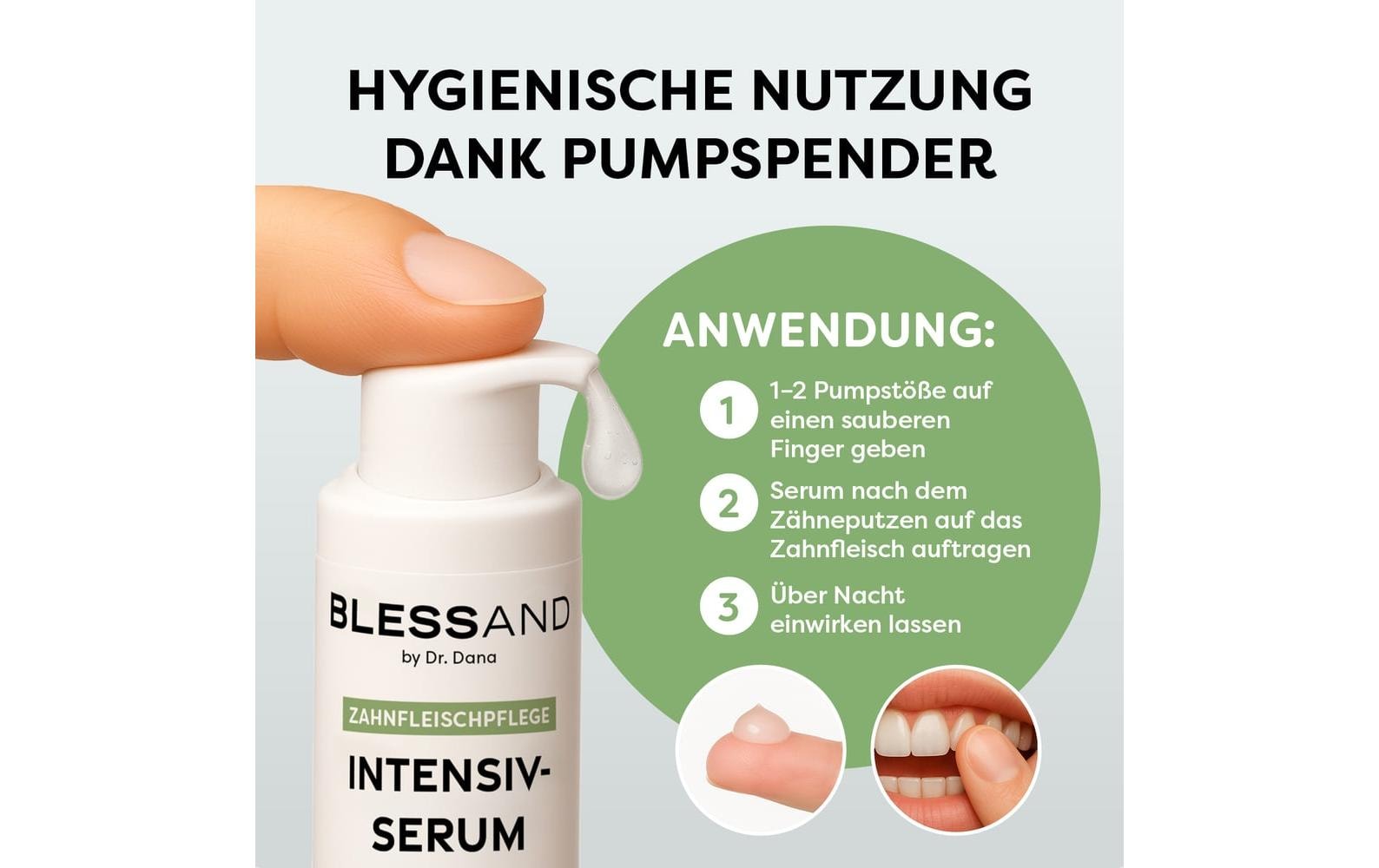 Blessand Mundspülung – für Zahnfleischschutz – 10 ml